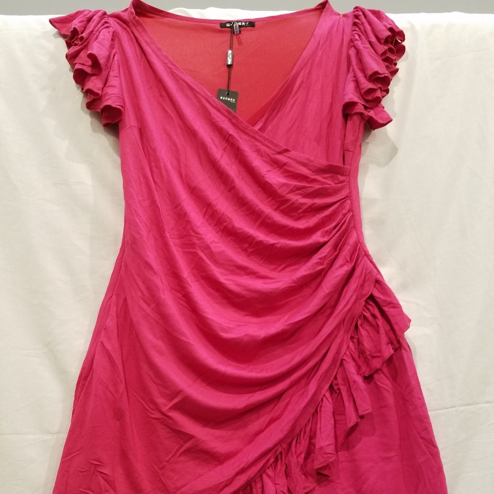 Ruffle short dress